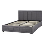 Conejo 3-Piece King Platform Lift Storage Bed - Grey