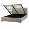 Conejo 3-Piece Queen Platform Lift Storage Bed - Beige