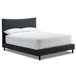 Lawrence 3-Piece Queen Bed - Dark Grey