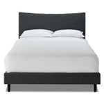 Lawrence 3-Piece Queen Bed - Dark Grey