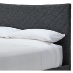 Lawrence 3-Piece Queen Bed - Dark Grey