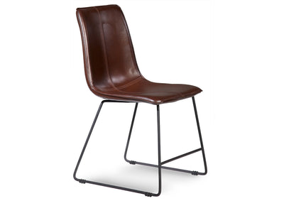 Leo Side Chair - Brown