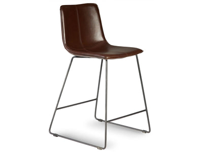 Leo Counter Height Stool - Brown