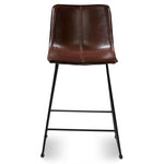 Leo Counter Height Stool - Brown