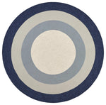 Humbolt XI 7' - Slate/Navy Round Area Rug