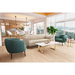 Sagres Linen Look Sofa - Beige