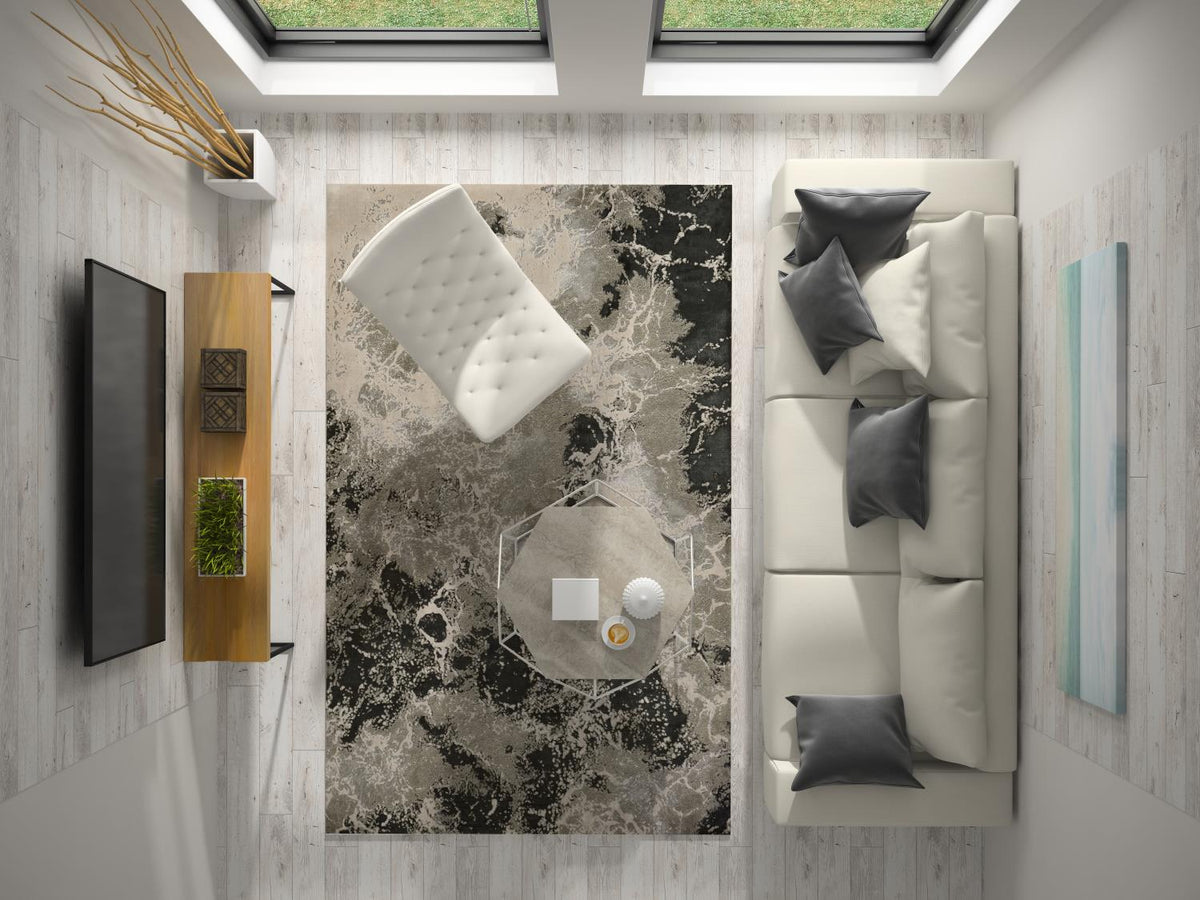Lacie I 9'10" x 13'2" - Silver Area Rug