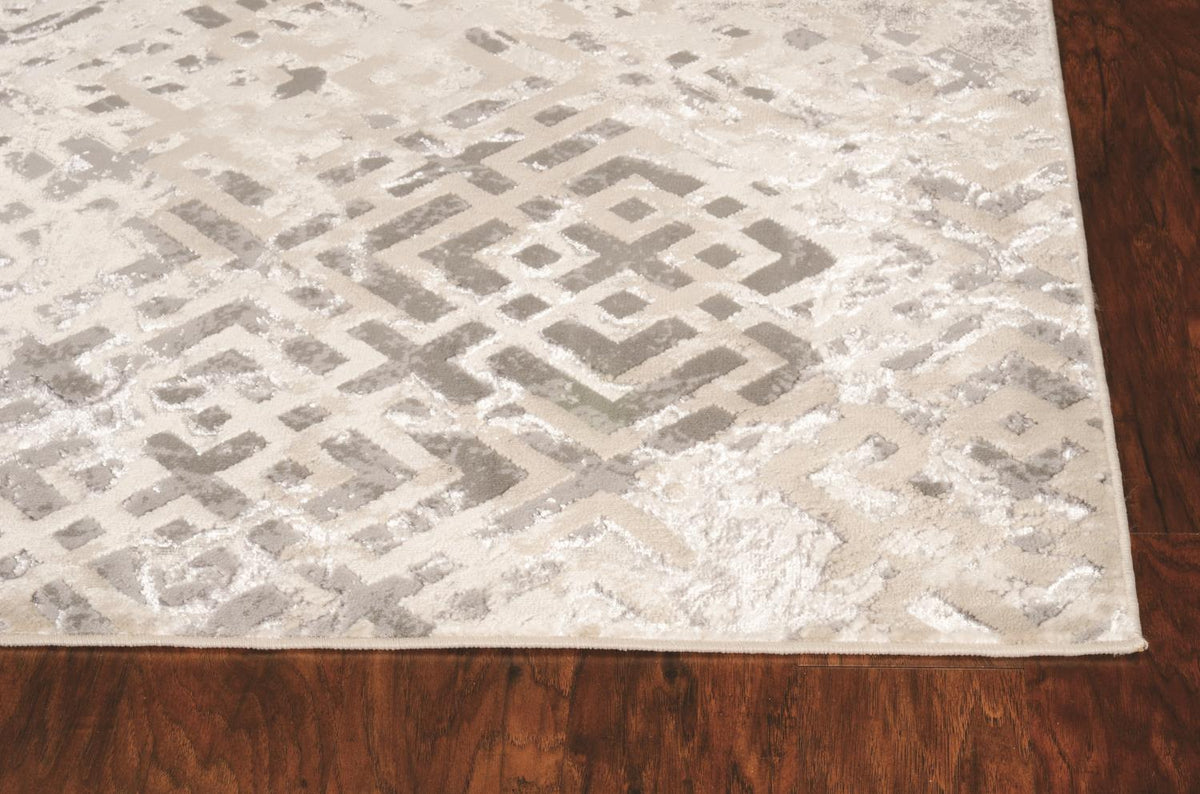 Lacie IV 9'10" x 13'2" - Sand Silver Area Rug
