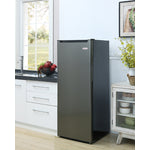 Marathon 22" Black Steel All-Refrigerator (8.5 cu. ft.) - MAR86BLS-1