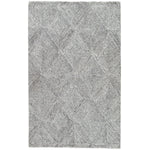Platonas Area Rug - 8' X 11' - White/Dark Grey