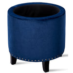Madison Ottoman - Blue