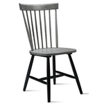 Midland Side Chair - Grey, Black