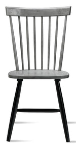 Midland Side Chair - Grey, Black