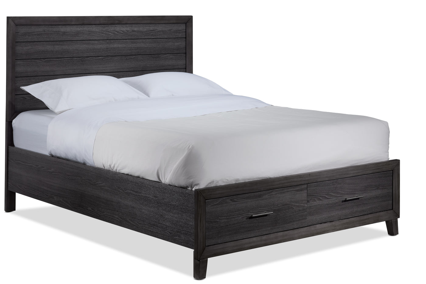 Miller 3-Piece King Storage Bed - Grey