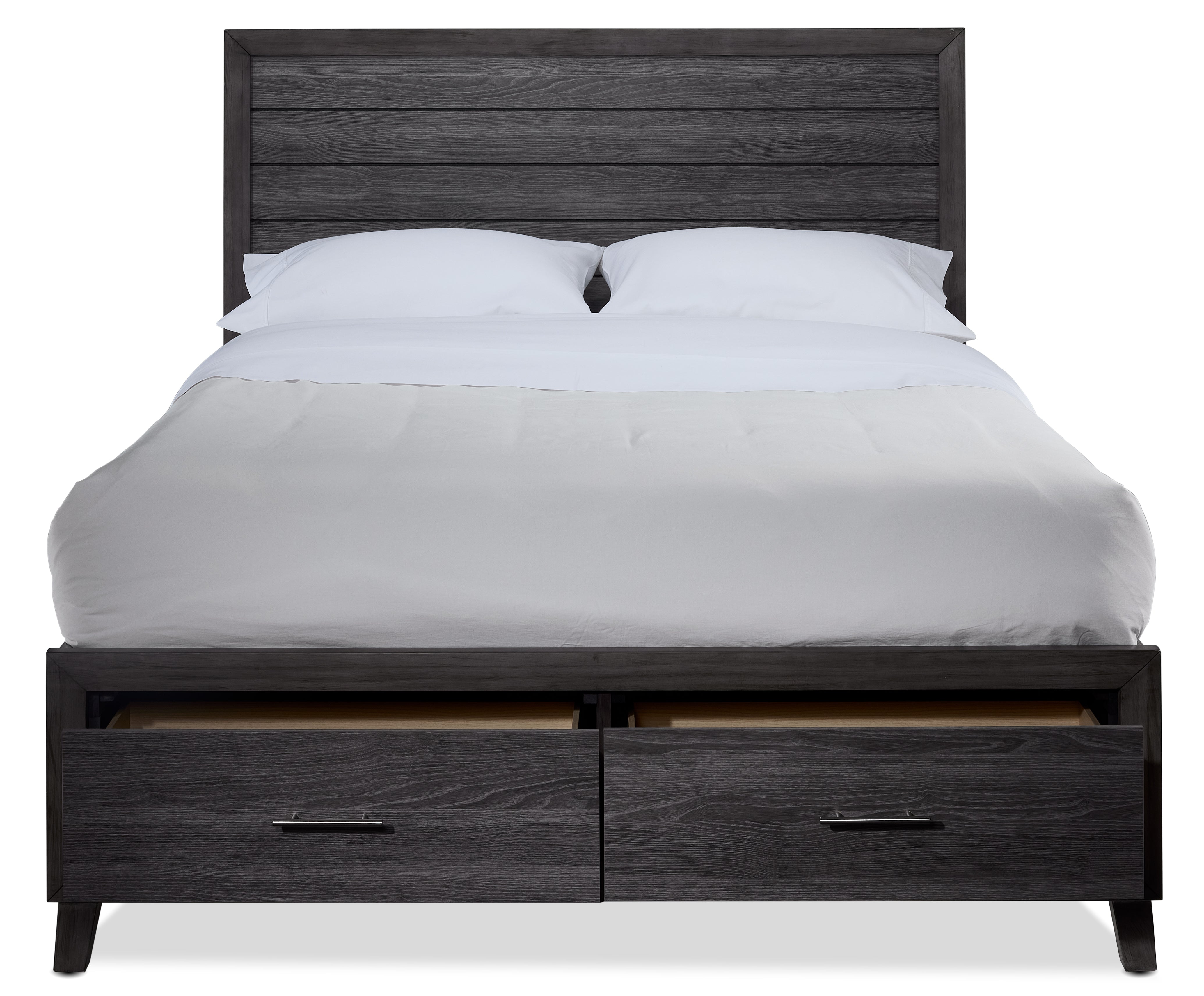 Miller 3-Piece King Storage Bed - Grey