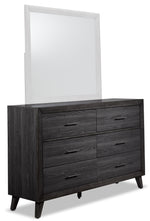 Miller 6-Drawer Dresser - Grey