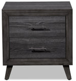 Miller 5-Piece King Panel Bedroom Package - Grey