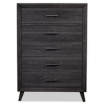 Miller 5-Piece King Storage Bedroom Package - Grey