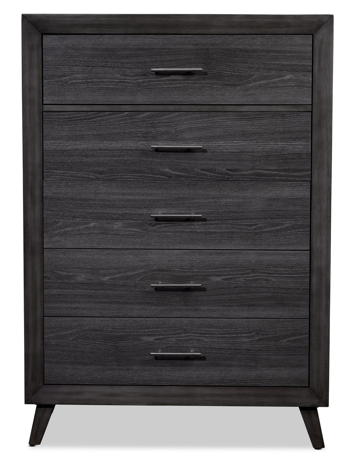 Miller 5-Piece King Panel Bedroom Package - Grey