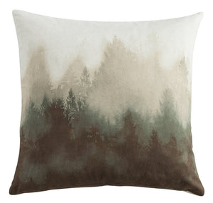 Arlington Forrest Essence Decorative Pillow - White / Cream / Brown