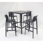 Nardi Cube Outdoor Bar Table - Black