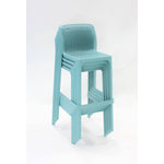 Nardi Net Outdoor Barstool - Light Blue (Set of 4)