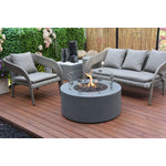 Mauna Loa Concrete Lava Fire Table (Modena) - Natural Gas