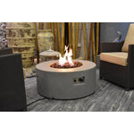 Mauna Loa Concrete Lava Fire Table (Modena) - Natural Gas