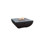 Monts Dore Concrete Lava Stone Fire Pit (Modeno) – Propane