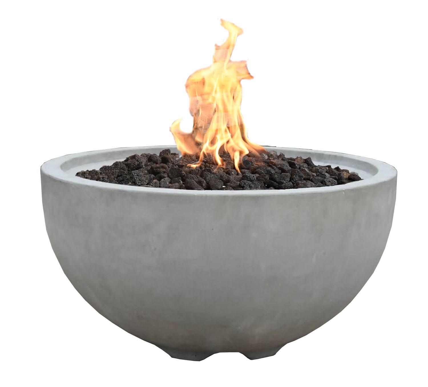 Puuoo Concrete Lava Fire Table (Modena) – Propane
