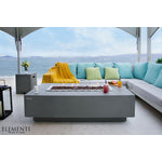 Granville Concrete Dark Grey Fire Table (Elementi) - Propane