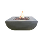 Bromo Concrete Lava Stone Fire Pit (Modeno) – Propane