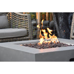 Bromo Concrete Lava Stone Fire Pit (Modeno) – Propane