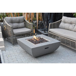 Bromo Concrete Lava Stone Fire Pit (Modeno) – Propane
