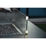 Eyjafja Marble Porcelain Fire Pit (Elementi) - Black / Propane