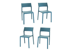 Nardi Trill I Outdoor Dining Side Chair - Set of 4 - Ottanio