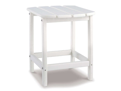 Sundown Treasure - Outdoor White End Table