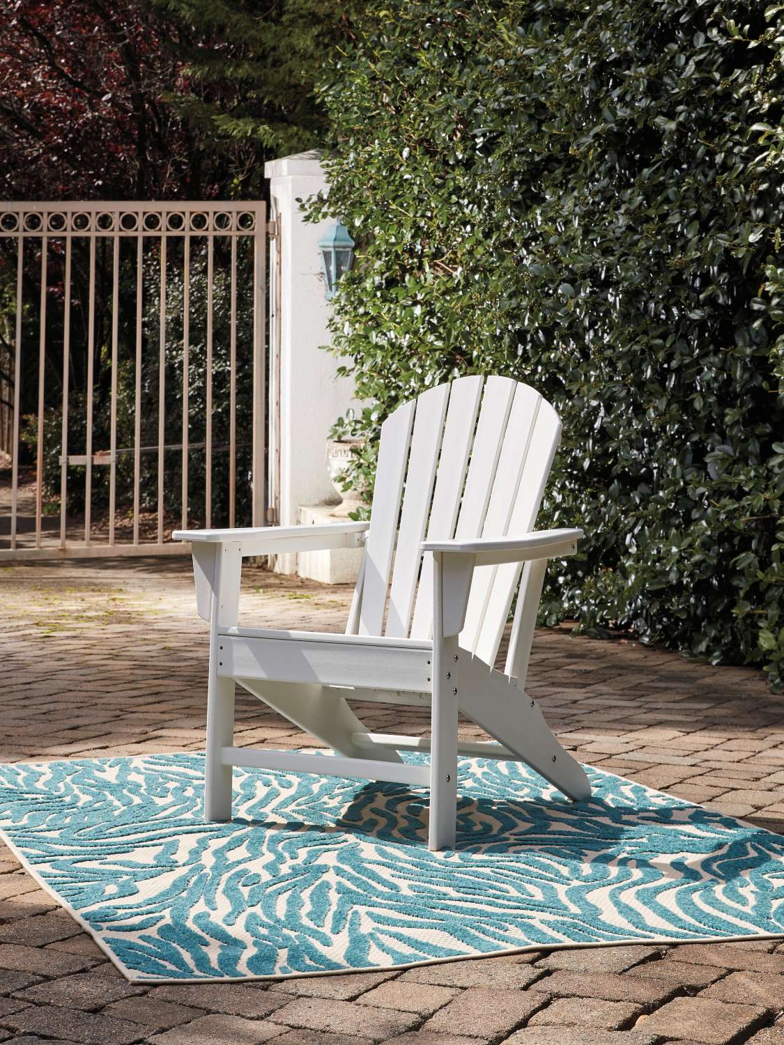 Sundown Treasure - White Adirondack Chair