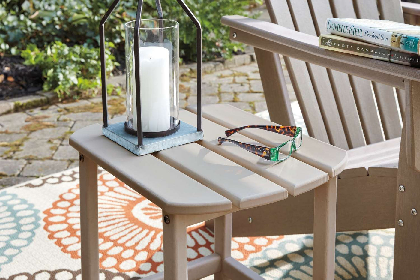 Sundown Treasure - Outdoor Driftwood End Table