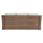 Beachcroft - Outdoor Sofa - Beige, Brown
