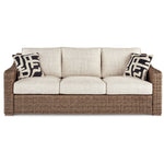 Beachcroft - Outdoor Sofa - Beige, Brown