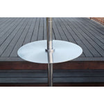 Koror 1500W (Permasteel) Stainless Steel Electric Patio Heater with Table