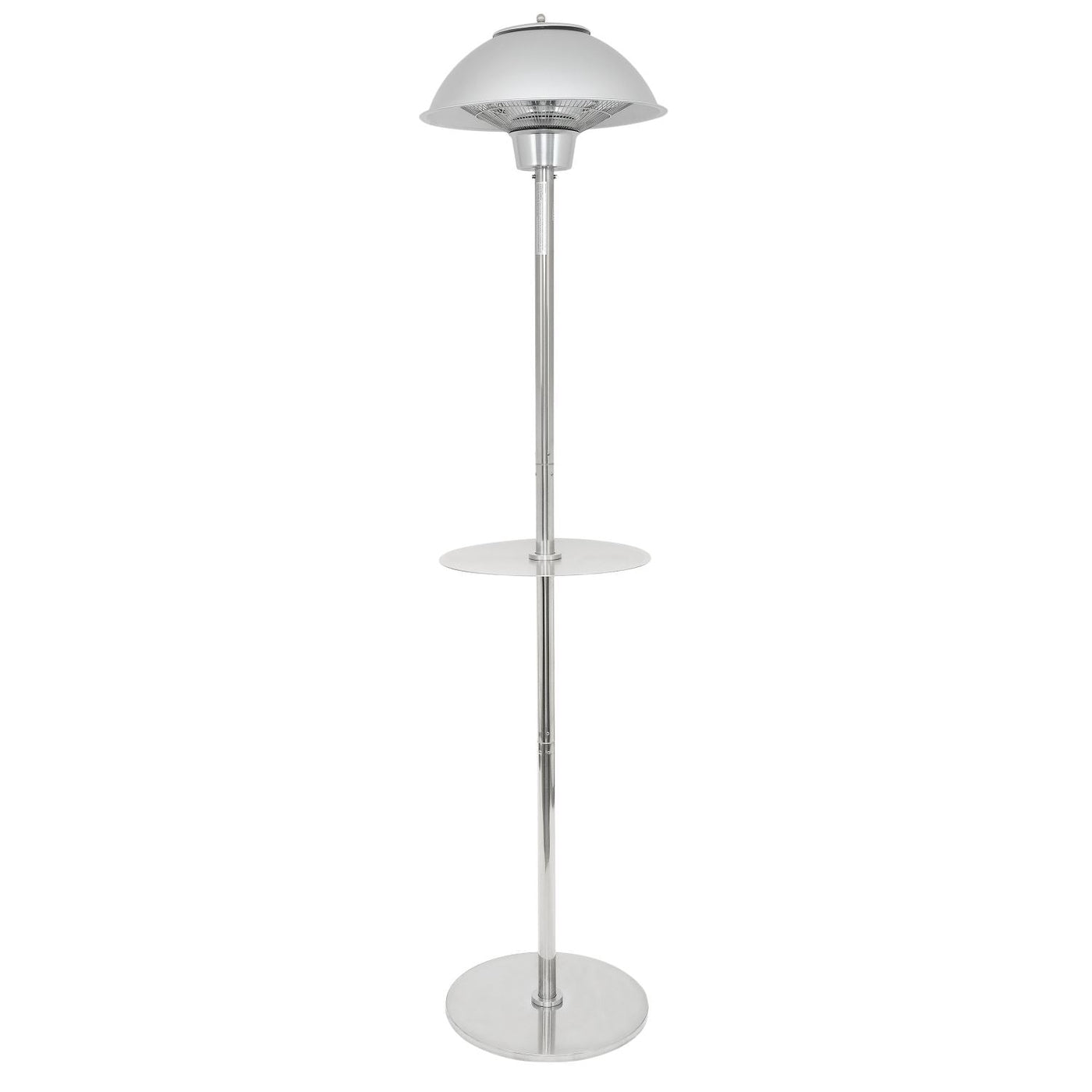 Koror 1500W (Permasteel) Stainless Steel Electric Patio Heater with Table