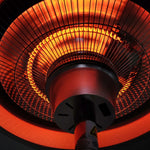 Koror 1500W (Permasteel) Stainless Steel Electric Patio Heater with Table
