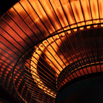 Koror 1500W (Permasteel) Stainless Steel Electric Patio Heater with Table