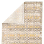 Mikras IV Area Rug - 8'10" X 12' - Light Grey/Yellow