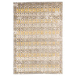 Mikras IV Area Rug - 8'10" X 12' - Light Grey/Yellow