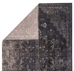 Mikras V Area Rug - 7'6" X 9'6" - Blue/Black