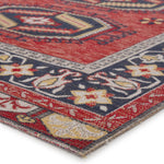 Mikras VIII Area Rug - 5' X 7'6" - Red/Yellow