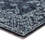 Mikras III Area Rug - 8'10" X 12' - Blue/Black